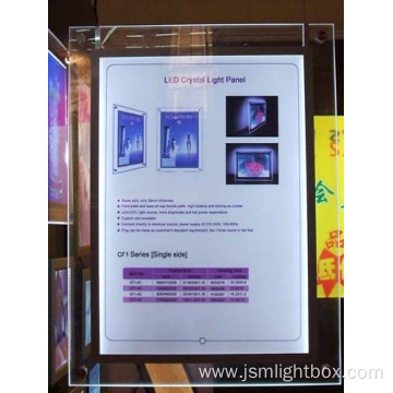 High Quality Acrylic Advertising Light Boxes